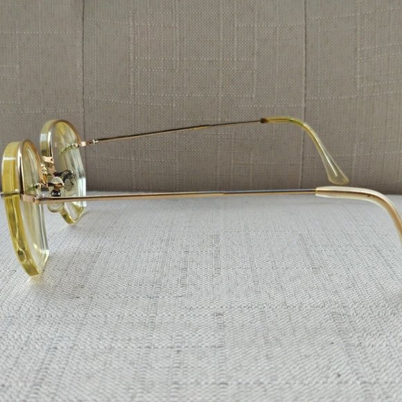 Art Craft USA Glasses Frame Vintage Eyeglasses Rimless Frame Gold Tone Frame - Picture 7 of 13